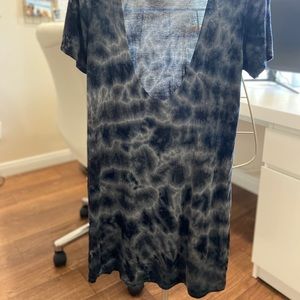 Urban Outfitters Tie Die T Shirt Dress